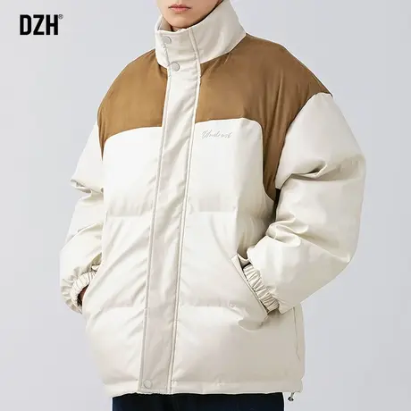 男士冬季外套男棉服潮高级感美式面包服男款2024新款加厚保暖棉衣商品大图