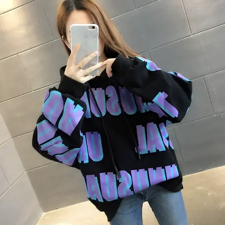 卫衣2023年新款女装韩版秋冬季秋款秋装宽松女士加厚上衣外套爆款图片