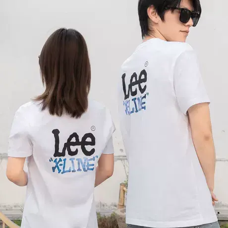 LeeXLINE23春夏新款短袖宽松男士舒适版型LMT0054114LE00FK14000图片