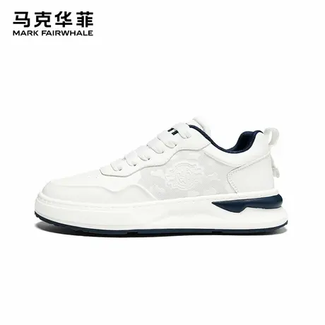 马克华菲鞋子男鞋夏季小白鞋男2025新款增高不累脚休闲鞋男士板鞋商品大图