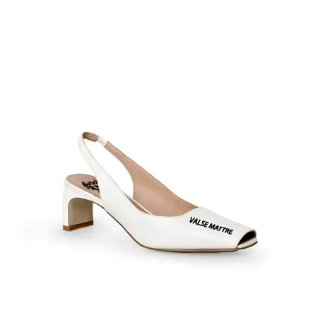 VME/舞魅凉鞋女2023夏季新款鱼嘴鞋后空一字扣时尚单鞋VS23A7016图片