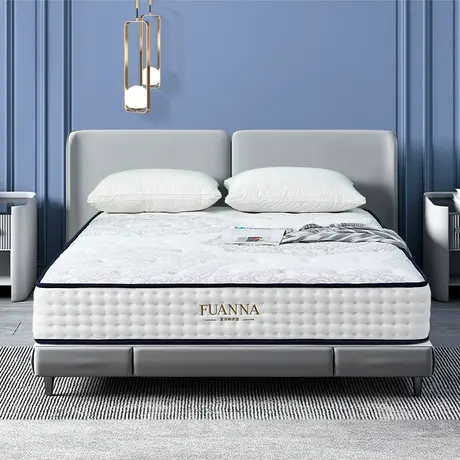 富安娜床垫十大名牌静音独袋弹簧床垫抗菌防螨席梦思大豆纤维床垫商品大图