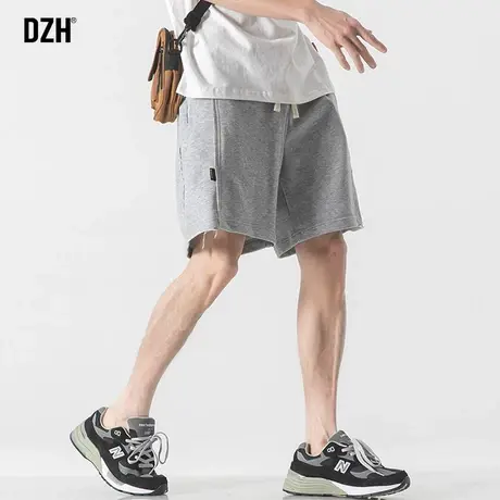 男生灰色运动短裤男宽松夏季薄款裤子外穿五分裤2023年新款大裤衩商品大图