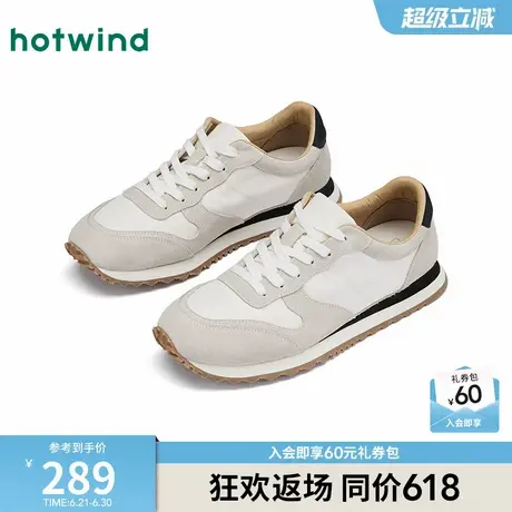 热风男鞋2025年春季新款男士舒适轻便运动休闲鞋软底百搭舒适鞋子商品大图