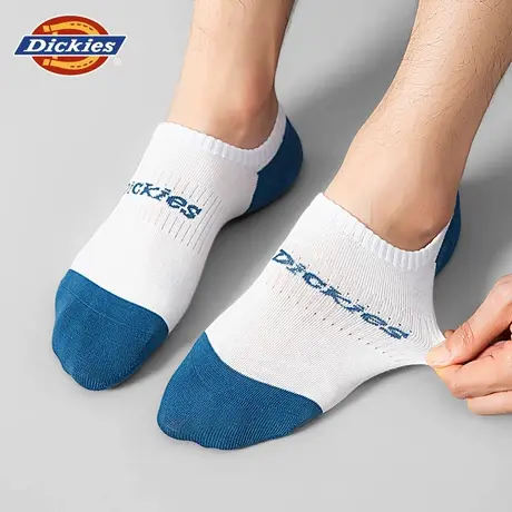Dickies袜子男款2025新款抗菌透气纯棉袜高弹吸汗船袜夏季图片