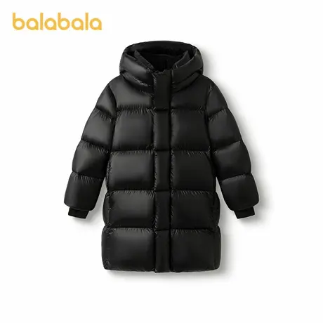 巴拉巴拉balaOne童装儿童羽绒服女童男童2025新款冬加厚鹅绒外套图片