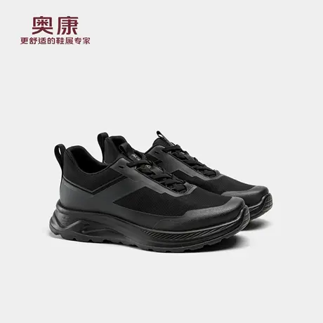 奥康 男鞋2026春季新款时尚休闲鞋透气运动舒适时尚增高老爹鞋商品大图