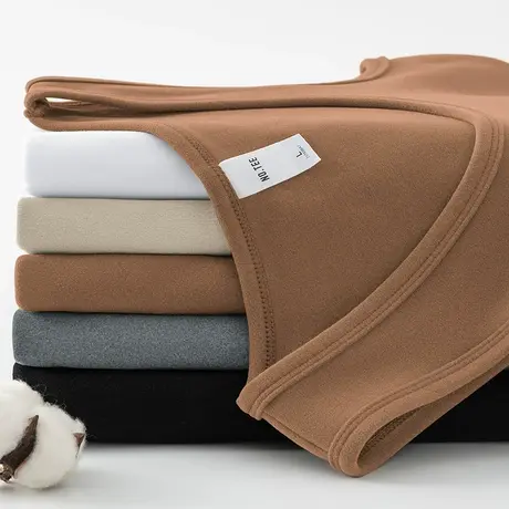 300g重磅德绒打底背心男士秋冬季保暖双面绒无袖t恤内穿运动坎肩图片