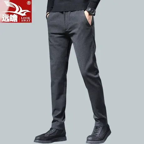 男士休闲裤男宽松直筒长裤百搭2023冬季新款裤子男秋冬款男裤男款商品大图