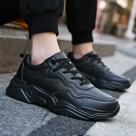 雨鞋男款冬季加绒保暖棉雨靴厨房防滑鞋大码46短筒户外防水鞋男士商品大图