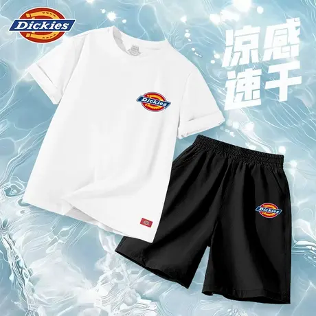 Dickies童装男童夏装套装儿童凉感速干两件套男孩夏季短袖t恤薄A商品大图