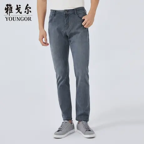 雅戈尔奥莱 商场同款男士长裤秋季新款官方商务休闲长裤男商品大图