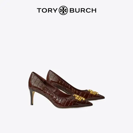 TORY BURCH 汤丽柏琦 牛皮革细跟高跟鞋单鞋 152523图片