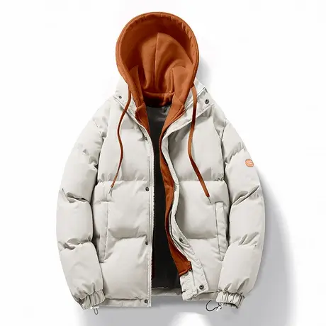 羽绒棉服棉袄子男士秋冬季款加厚保暖男生面包冬天装情侣棉衣外套商品大图