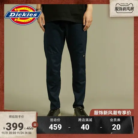 Dickies 春夏新款 工装男女情侣休闲长裤双膝裤图片