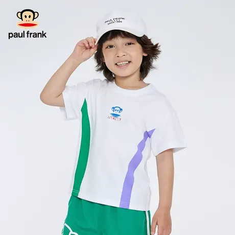 大嘴猴儿童装男童短袖T恤潮牌2023夏季中大童纯棉男孩半袖t上衣商品大图