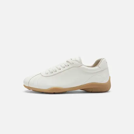 Nine West/玖熙2025夏季新款时尚休闲鞋圆头百搭舒适平底德训鞋女图片