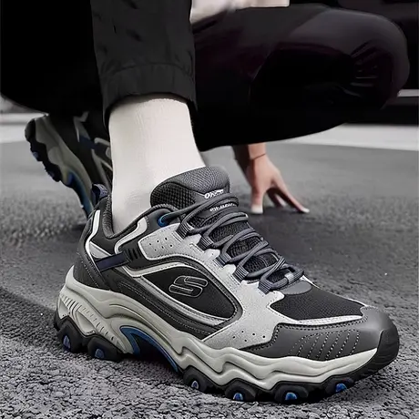 Skechers斯凯奇云霄春季男缓震回弹厚底增高跑步鞋休闲鞋时尚百搭商品大图