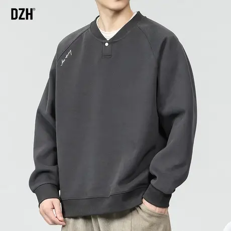 男士重磅卫衣男秋季潮牌宽松长袖上衣男款外套休闲男装2023新款潮商品大图