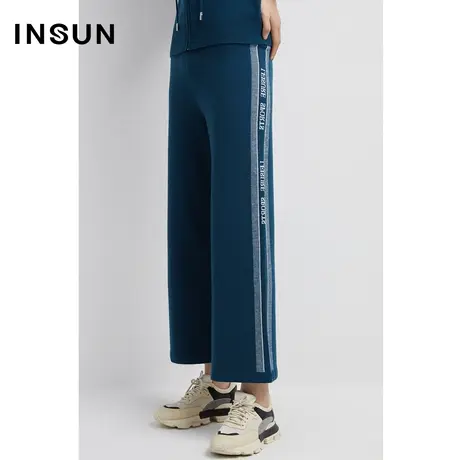 恩裳奥莱2023春季大方阔腿裤休闲百搭直筒裤子图片