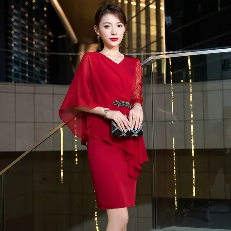 小晚礼服连衣裙2023新款夏季宴会名媛法式高端奢华气质高贵优雅女图片