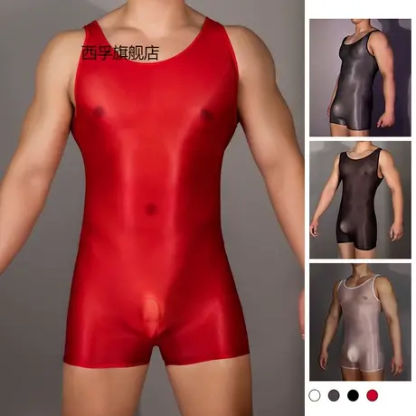 男士情趣内衣紧身服超弹性感男士连体衣诱惑现货商品大图