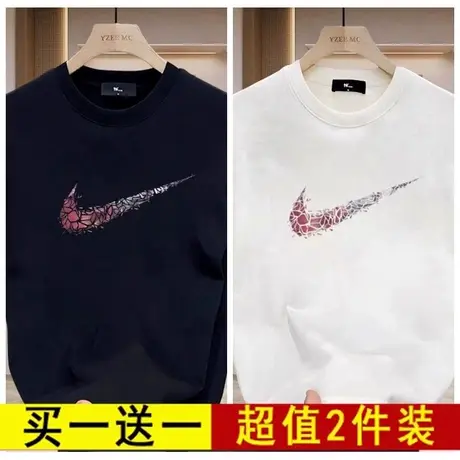 官方正品奥特莱斯2024夏季新款男女短袖t恤半袖纯棉情侣体恤上衣图片