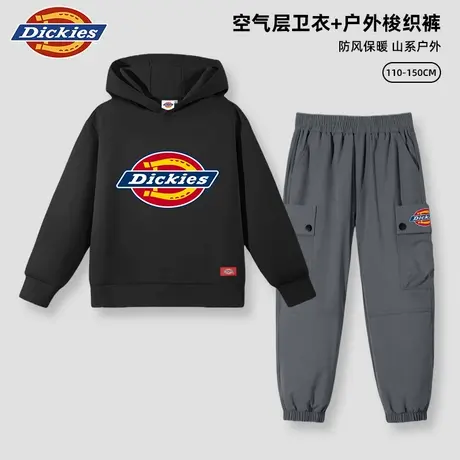 Dickies童装男童秋季套装男孩美式潮牌卫衣裤儿童秋2025新款衣服A商品大图