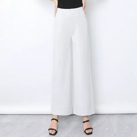 2025新款夏季高腰显瘦直筒裤女宽松休闲阔腿裤小个子垂感百搭裤子商品大图