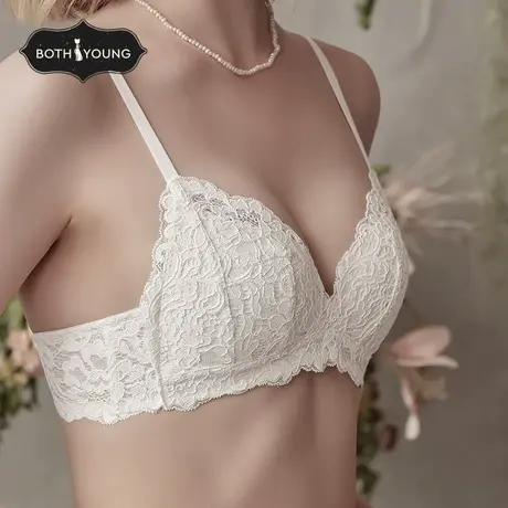 宝诗嫣法式小胸聚拢内衣新款2020爆款套装女文胸收副乳防下垂胸罩图片