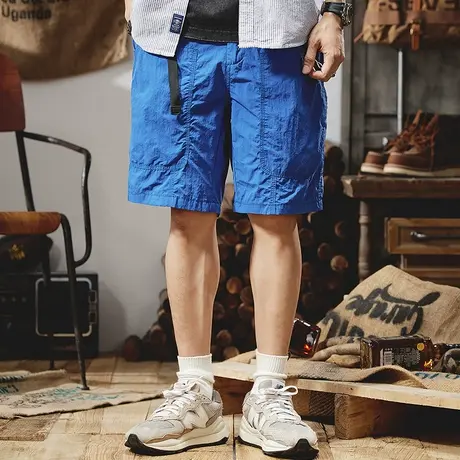 Modi Nick/摩帝尼克夏季宽松日系五分裤男士五分裤休闲多口袋潮流商品大图