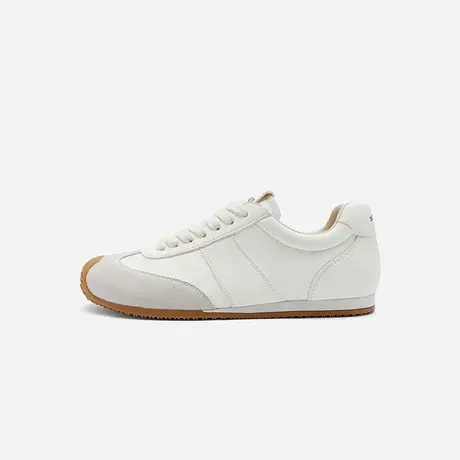 Nine West/玖熙2025夏新款休闲鞋圆头平底德训鞋舒适时尚百搭女鞋图片
