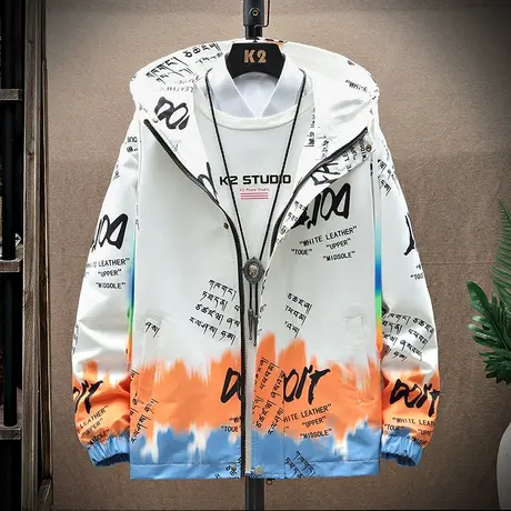 12春秋季青少年外套男孩夹克13高中初中学生15岁帅气大童男装上衣商品大图