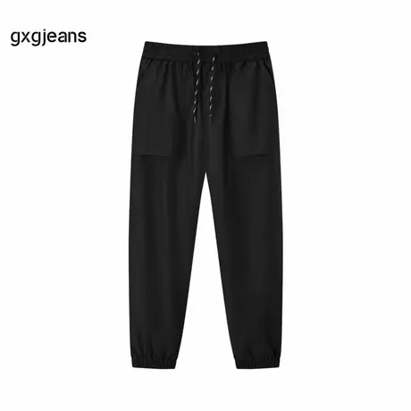 gxg jeans男装夏季新款时尚潮流收口休闲长裤图片