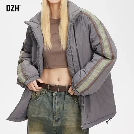 男士立领棉袄男冬季短款棉服加厚宽松情侣厚外套2023年新款面包服商品大图