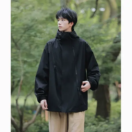 三合一冲锋衣棉服外套男款秋冬季加绒2023新款防水防风机能风夹克商品大图