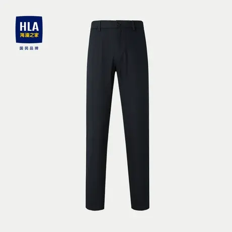 HLA/海澜之家含新疆棉休闲裤2024春夏新款舒适弹力商务通勤裤子男图片