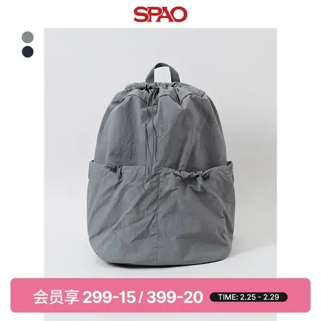 SPAO韩国同款2024年春季新款男女同款休闲户外手提背包SPAKEA9A55商品大图