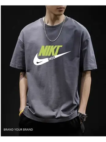 官方正品奥特莱斯2024夏季新款男女运动短袖t恤半袖纯棉体恤上衣图片