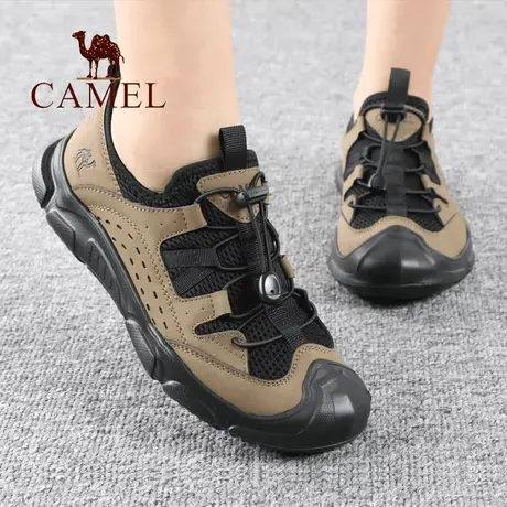 Camel/骆驼男鞋春季新款轻便舒适透气低帮单士旅游户外休闲男鞋子商品大图