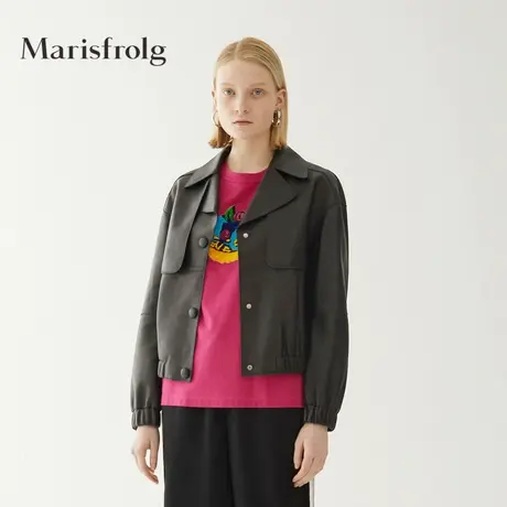 玛丝菲尔皮衣图片