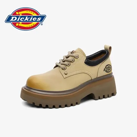 Dickies女鞋2025夏季新款厚底工装鞋英伦风短靴潮流女靴子马丁靴商品大图