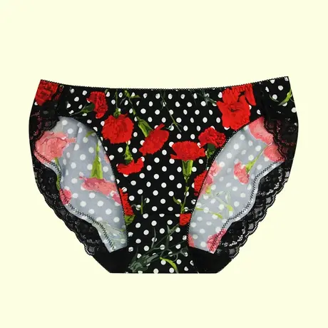 爱美菲露内裤蕾丝低腰女日系舒适可爱甜美三角裤aimerfeel172921商品大图