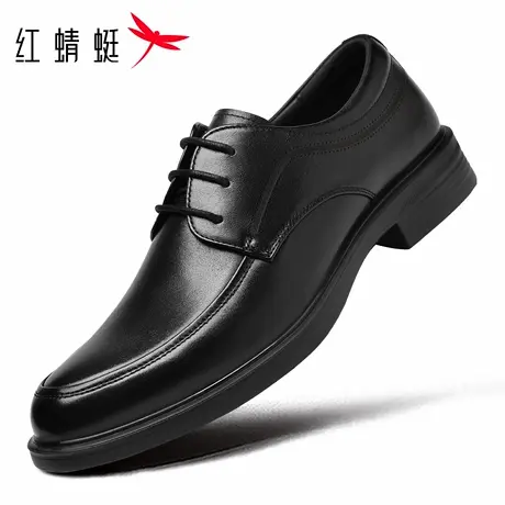 红蜻蜓男鞋新款鞋子男士休闲皮鞋男真皮商务正装软皮软底牛皮品牌商品大图