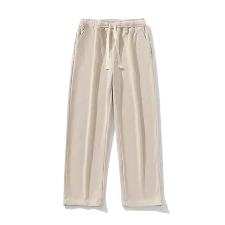 灯芯绒裤子男潮牌春秋季痞帅潮流卫裤宽松直筒长裤垂感百搭休闲裤商品大图