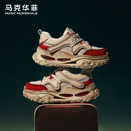 马克华菲老爹鞋男2025年早秋新款潮牌厚底高级感运动休闲鞋子男鞋商品大图