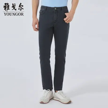 雅戈尔奥莱 商场同款男士长裤秋季新款官方商务休闲长裤男商品大图
