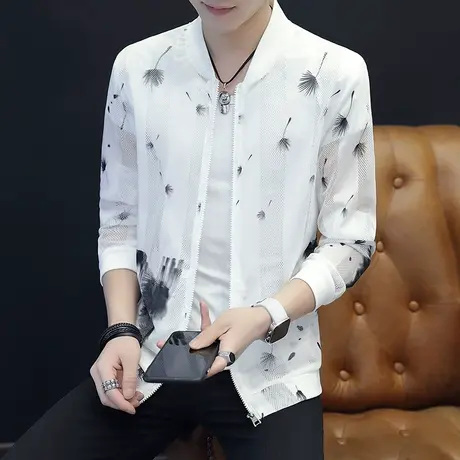 冰丝防晒服男钓鱼户外皮肤衣薄款外套夏季韩版透气衣服防晒衣潮牌图片