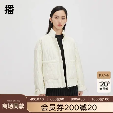 播改良新中式立领短外套女商场同款设计感气质短款上衣BDQ4WD1955图片