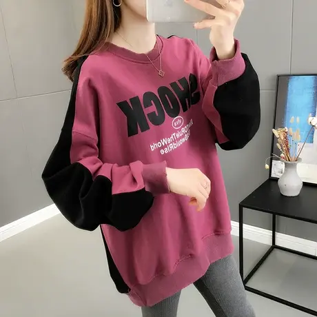 设计感小众原创卫衣女宽松韩版外套春秋薄款2022年春秋装新款上衣图片